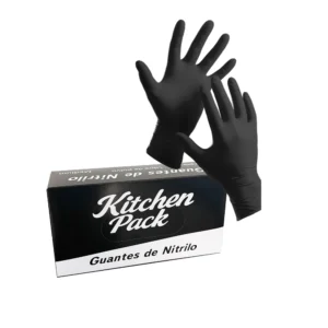 Guante Nitrilo Negro KP S
